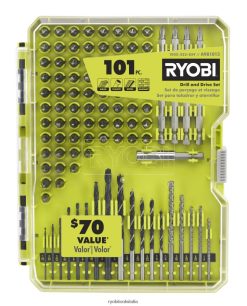 RYOBI 101 pz. set trapano e azionamento Accessori 06V0D818