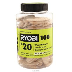 RYOBI 20 biscotti in legno (100 pz.) Accessori 06V0D763
