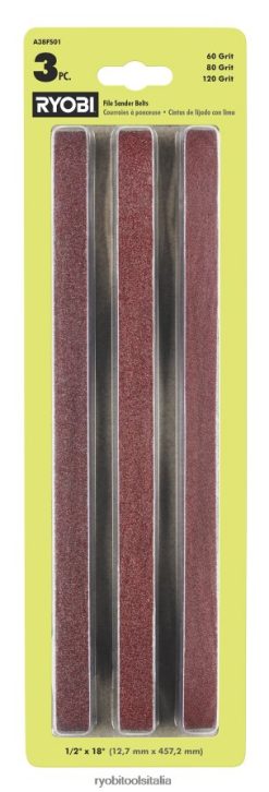 RYOBI 3 pz. nastri levigatori per lime Accessori 06V0D770