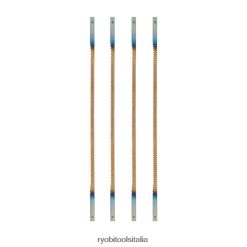 RYOBI 4 pz. Lame per sega da traforo da 20 tpi fissate Accessori 06V0D720