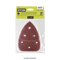 RYOBI 9 pz. Carta vetrata per levigatrice per gatti da 5-1/2 angoli Accessori 06V0D769