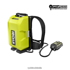 RYOBI Alimentatore/caricabatterie da zaino 40v batterie e caricabatterie 06V0D699