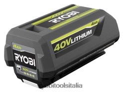 RYOBI Batteria da 40 V 4 Ah batterie e caricabatterie 06V0D704