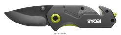 RYOBI coltello tattico pieghevole compatto con lama da 2,25 utensili manuali e utensili elettronici 06V0D671