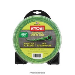 RYOBI Filo per decespugliatore a spirale .080 (160 piedi) all'aperto 06V0D264