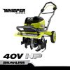 RYOBI Fresa anteriore brushless Whisper serie 16 da 40 V HP all'aperto 06V0D450
