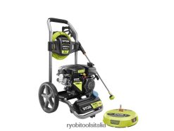 RYOBI Idropulitrice a gas Kohler 3200 psi con detergente per superfici 15 all'aperto 06V0D385