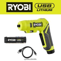 RYOBI Kit cacciavite USB al litio utensili elettrici 06V0D67