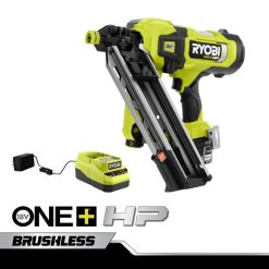 RYOBI Kit chiodatrice per incorniciatura airstrike 18v one+ hp brushless da 30 gradi utensili elettrici 06V0D168