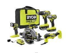 RYOBI Kit combinato 5 utensili brushless 18v one+ hp utensili elettrici 06V0D872