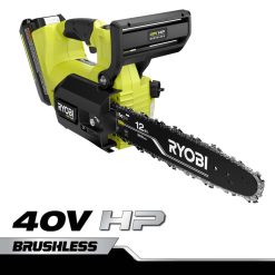 RYOBI Kit motosega 40v hp brushless 12 con impugnatura superiore all'aperto 06V0D356