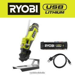 RYOBI Kit penna colla al litio USB utensili elettrici 06V0D143