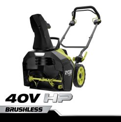 RYOBI Kit spazzaneve 40v hp brushless 18 all'aperto 06V0D433