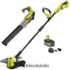 RYOBI Kit tagliabordi/tagliabordi 18 V one+ e ventola a getto all'aperto 06V0D300