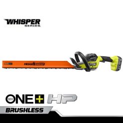 RYOBI Kit tagliasiepi 18v one+ hp brushless serie Whisper 24 all'aperto 06V0D328
