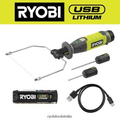 RYOBI Kit taglierina USB in schiuma di litio utensili elettrici 06V0D158