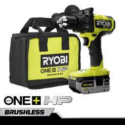 RYOBI Kit trapano a percussione 1/2 brushless 18v one+ hp utensili elettrici 06V0D24
