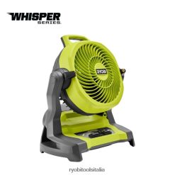 RYOBI Ventola nebulizzante superiore a secchio 18 V one+ serie Whisper da 7,5 illuminazione, stile di vita e attività ricreative 06V0D494
