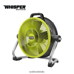 RYOBI Ventola per cannoni ad aria 18v one+ ibrida serie Whisper 14 illuminazione, stile di vita e attività ricreative 06V0D495